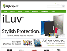 Tablet Screenshot of lightspeedme.com